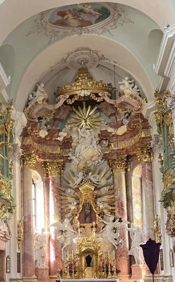 Wallfahrtskirche-Hafnerberg Innenraum der Wallfahrtskirche Hafnerberg