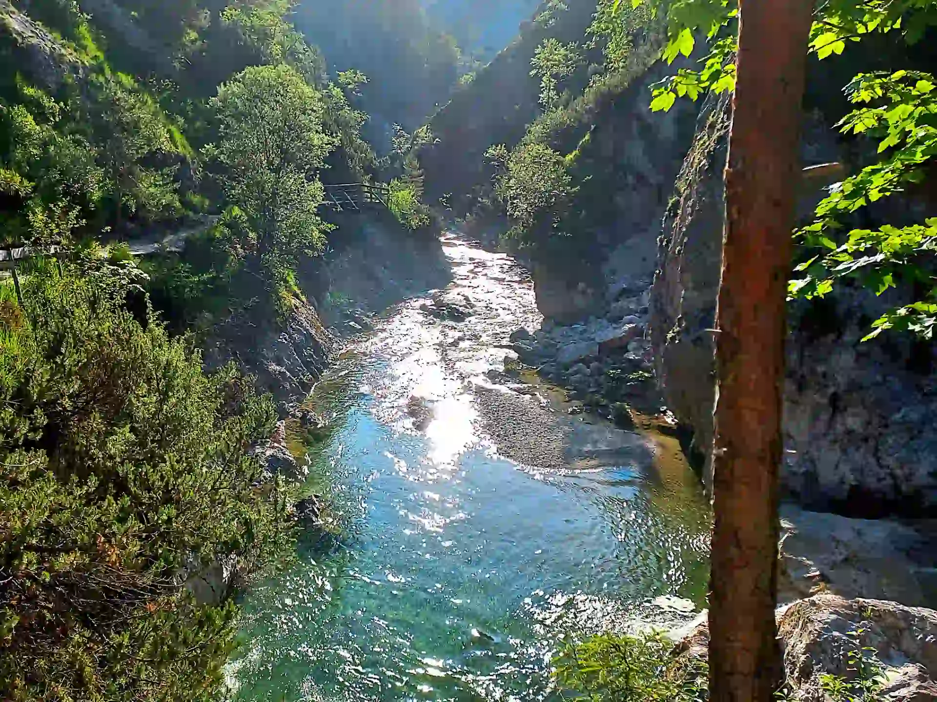 Flusslauf am Pilgerweg nach Mariazell