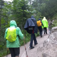 PIlger bei der Fußwallfahrt nach Mariazell PIlger bei der Fußwallfahrt nach Mariazell