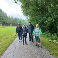 PIlger bei der Fußwallfahrt nach Mariazell