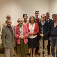 Grupppenfoto Vortrag mit Prof. Gerl-Falkovitz