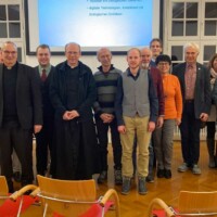 Gruppenfoto im Stift Melk beim Vortrag von Prof Stickelbroeck