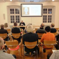 Zuhörer beim Vortrag