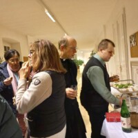 Agape nach dem Vortrag