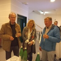 Besucher des Vortrages von Prof. Stark bei der Agape