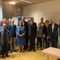 Gruppenfoto Vortrag Prof. Stark