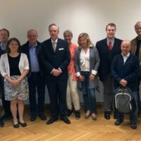 Gruppenfoto Vortrag Prof. Stark