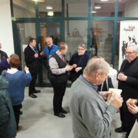 Agape nach dem Vortrag von Prof. Spindelböck