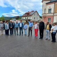 Gruppenfoto der Besucher