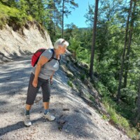 Pilger auf der Wallfahrt