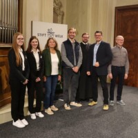 Gäste beim Vortrag von Ferdinand Habsburg-Lothringen im Stift Melk