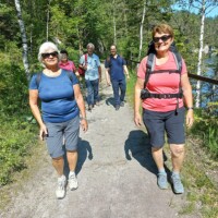 Pilgergruppe am Weg nach Mariazel