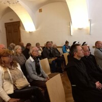 Publikum beim Vortrag von Prof. Mallmann